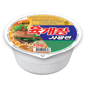 육개장사발면 小컵(농심)