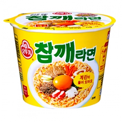 참깨라면 큰컵(오뚜기)