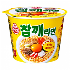 참깨라면 큰컵(오뚜기)