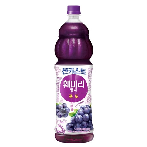 1.5L 훼미리 헬시(포도) (해태)