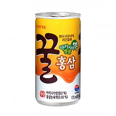  175ml 꿀홍삼캔(롯데)