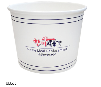 1000cc 라면용기(낱줄)(한품)