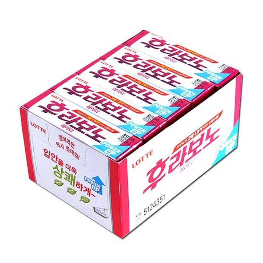 후라보노레이디껌(롯데)