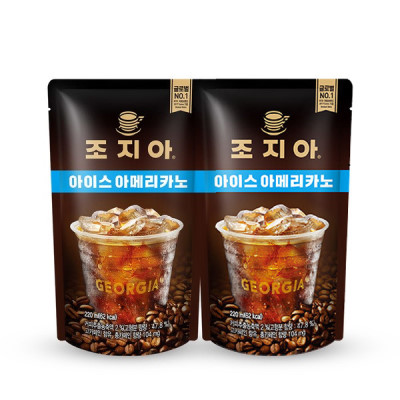 조지아(아이스아메리카노)팩(코카)