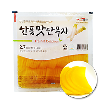한품-1박스(4곽) 반달 단무지