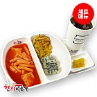 매콤달콤떡볶이(매)+튀김+음료