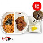 춘천식닭갈비볶음밥+불닭치킨+음료-단무지