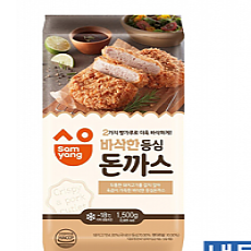 벌크-바삭한등심돈까스1.5kg(새아침)